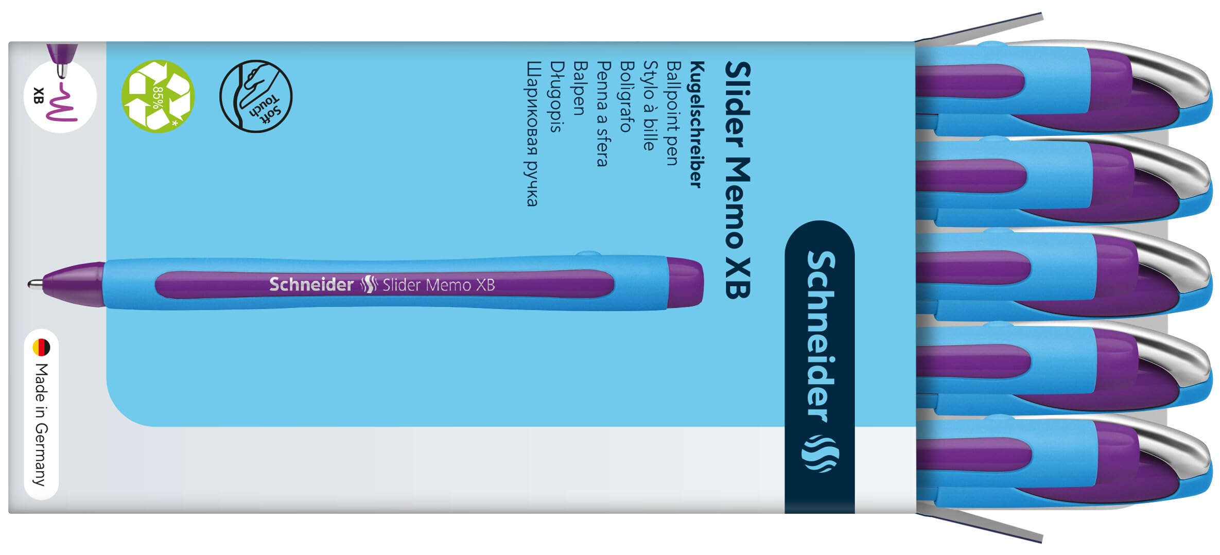 Amazon.com : Schneider Slider Memo XB (Extra Broad) Ballpoint Pen